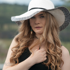 Breanna, hat, headshot
