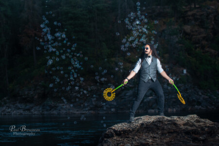 bubble wands in color