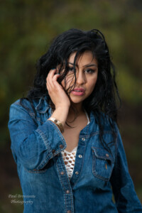 rain, wet, girl, denim